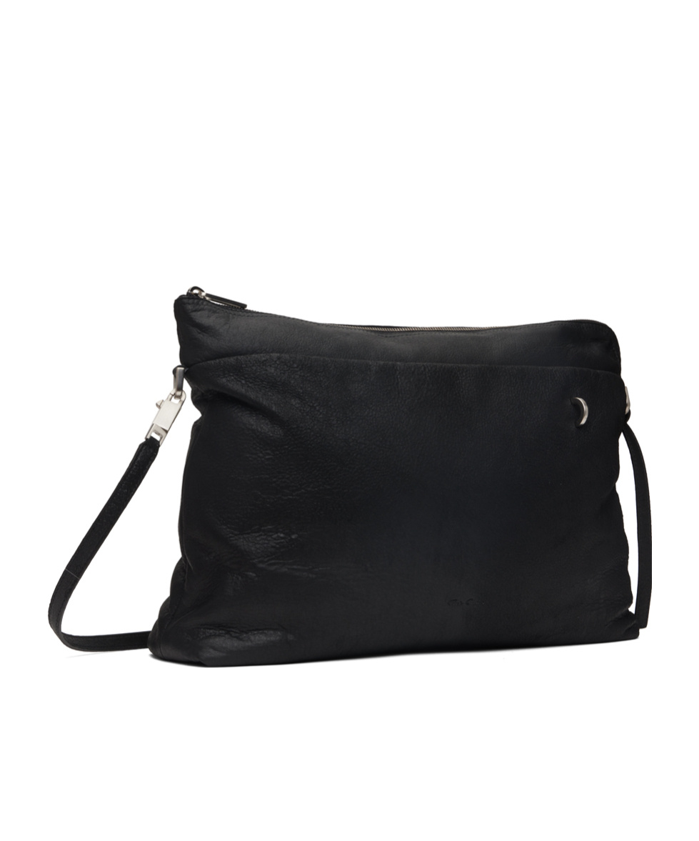 Rick Owens Porterville Adri Logo Shoulder Bag In Black
