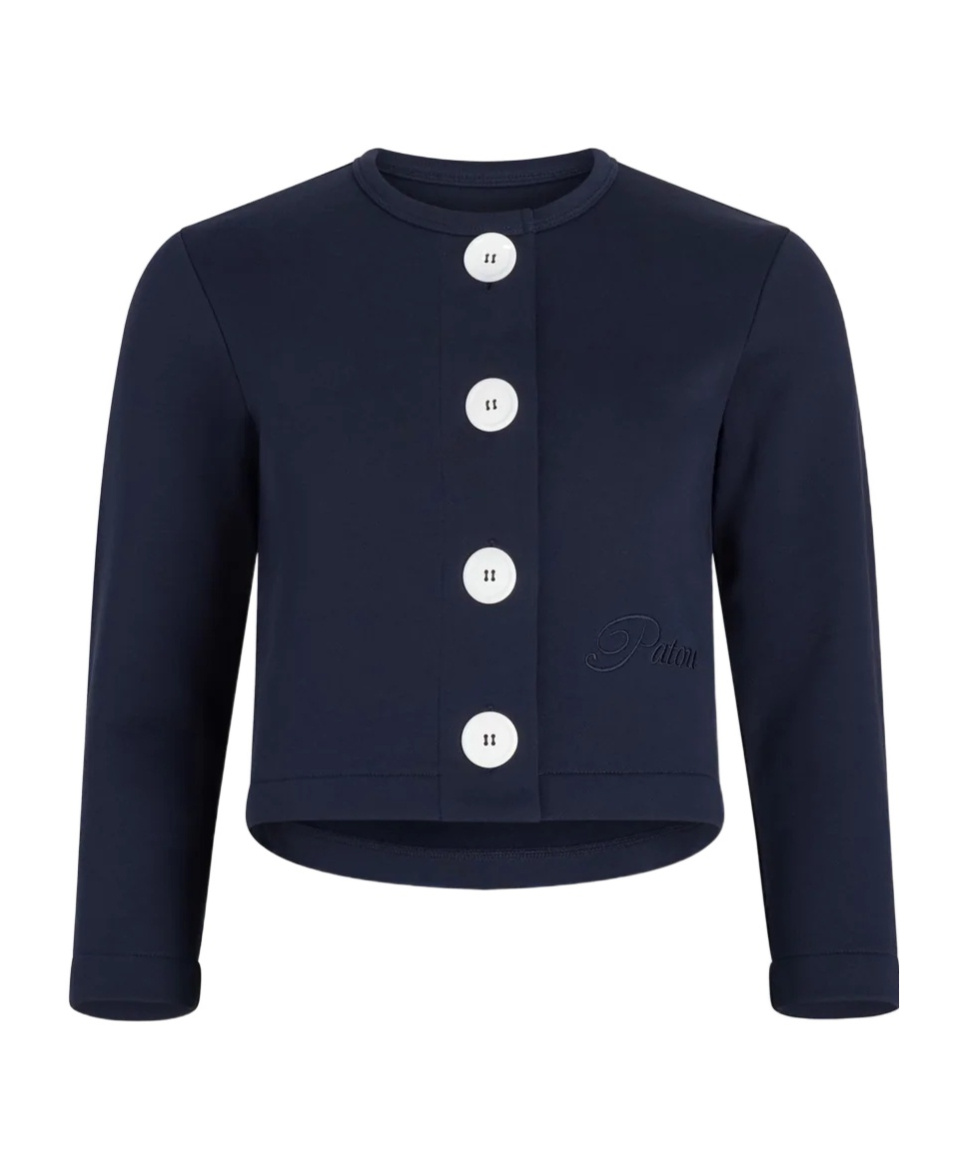 Patou Button-up Organic Cotton Cardigan