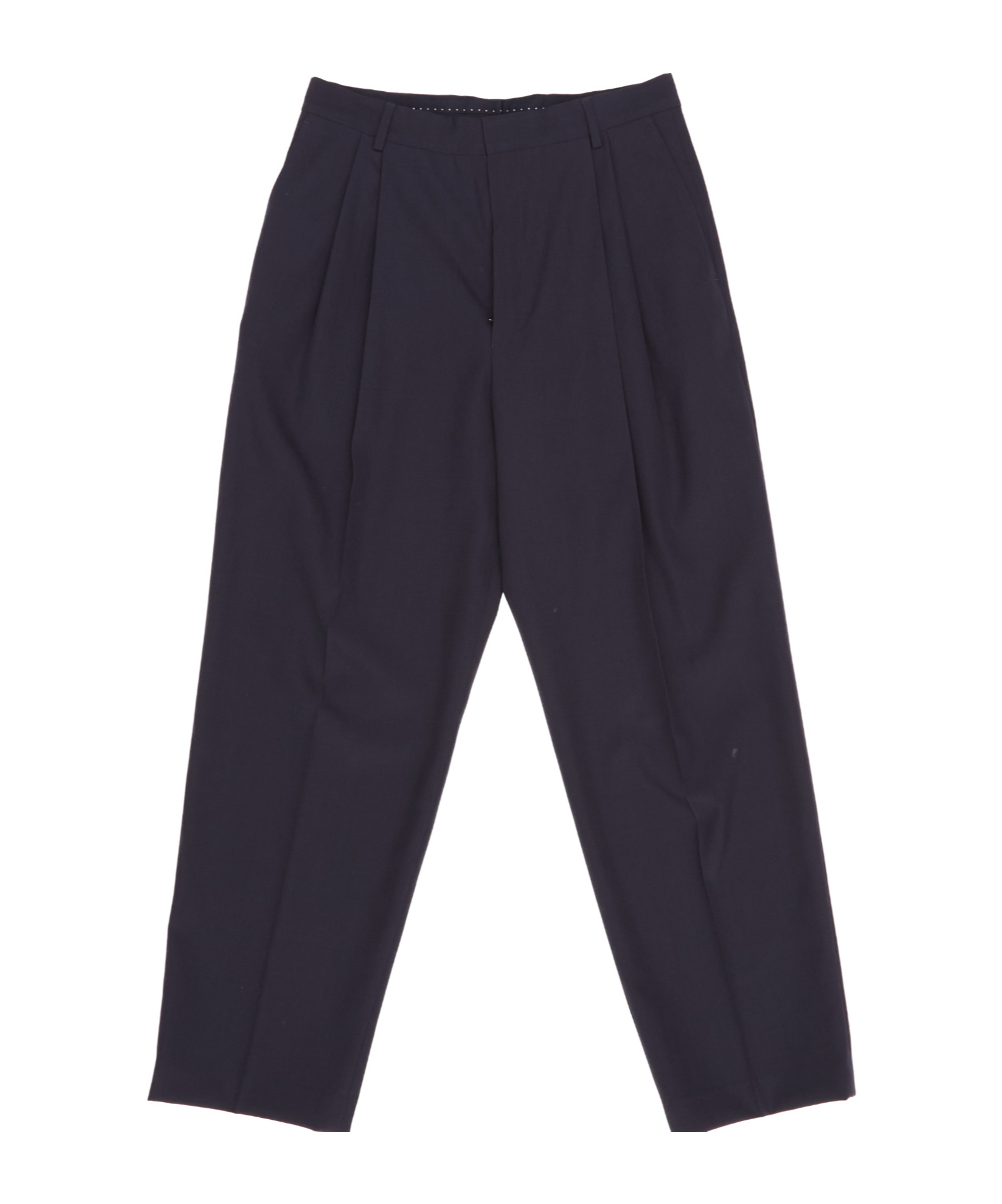 Dries Van Noten Belt Loop Casual Pants In Black
