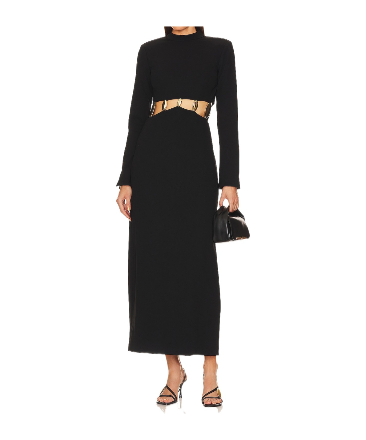 Jonathan Simkhai Cut-out Detailing Round-neck Dress