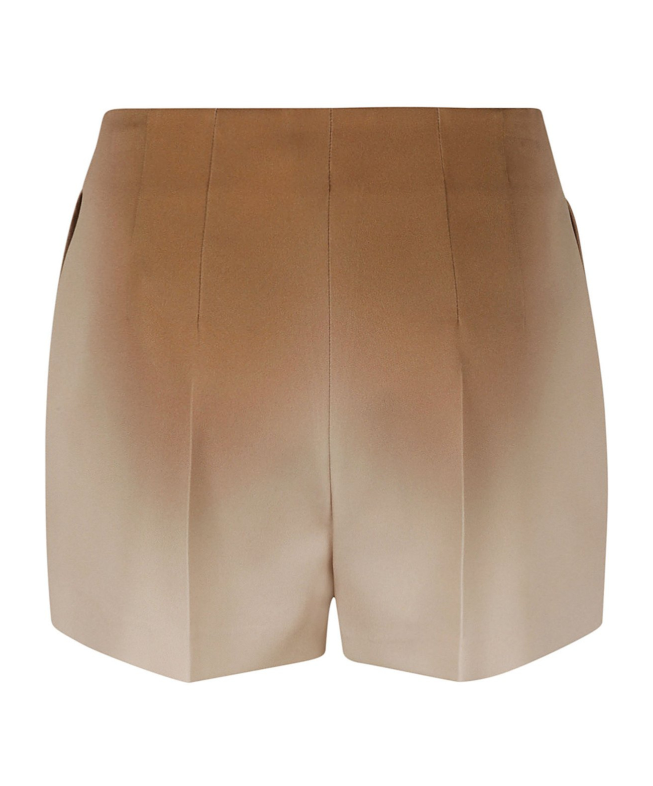 Ermanno Scervino Straight Waist Shorts In Brown
