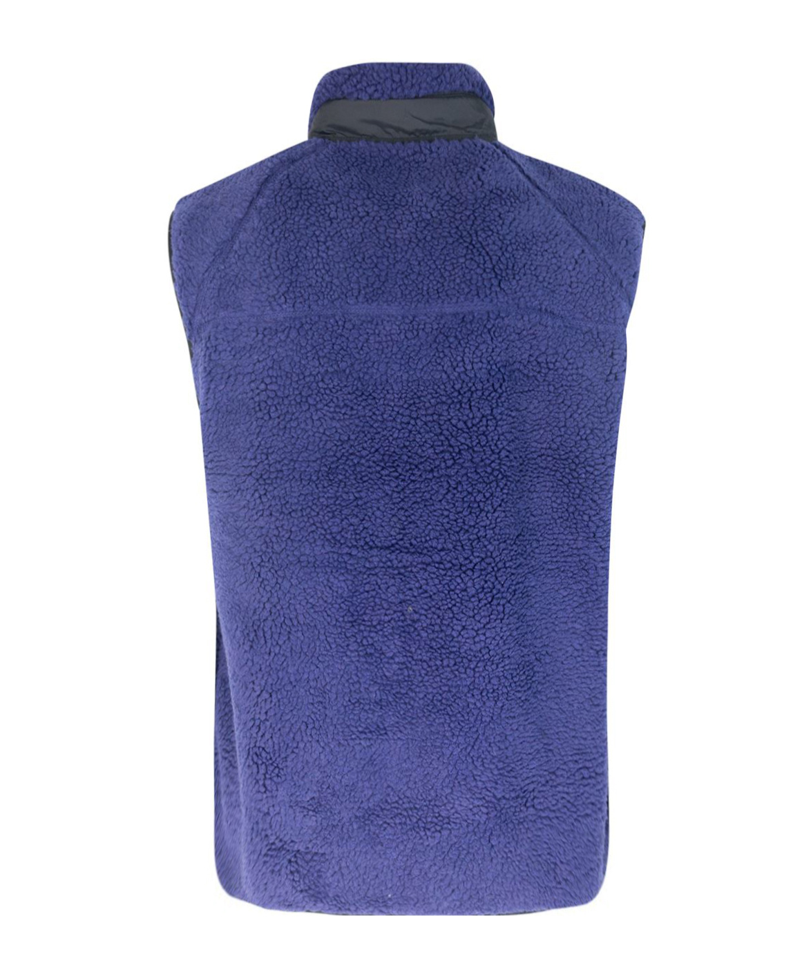 Carhartt 'prentis' Fleece Texture High Collar Vest In Blue