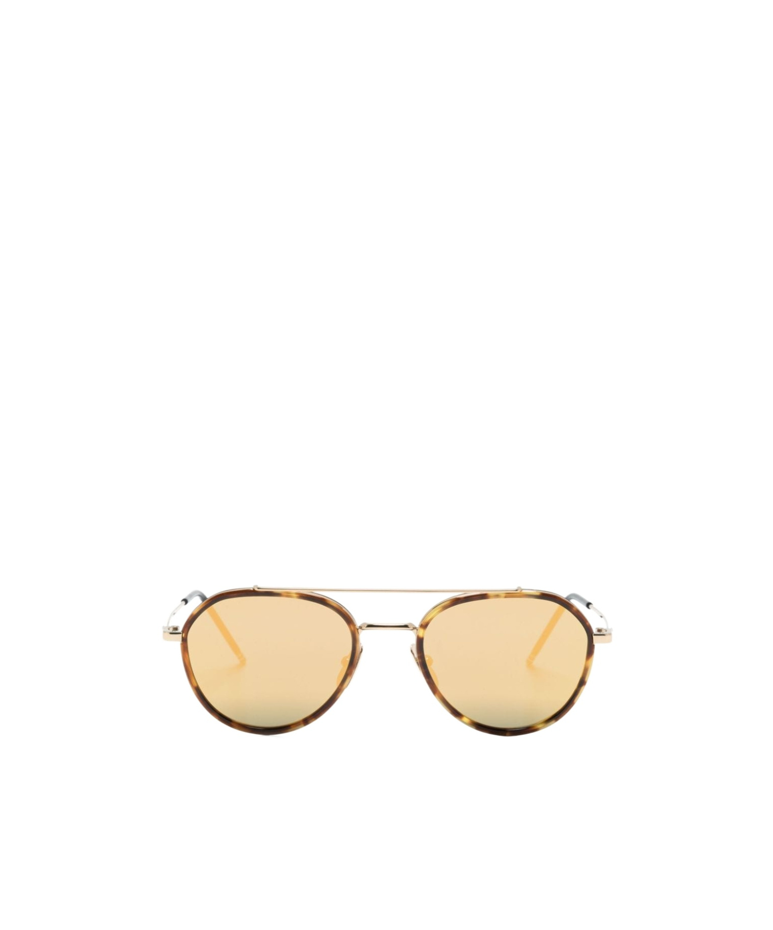 Thom Browne Round Sunglasses In Nude