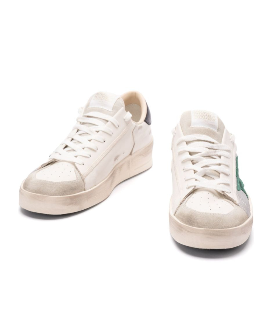 Golden Goose Stardan Leather Sneakers In Nude