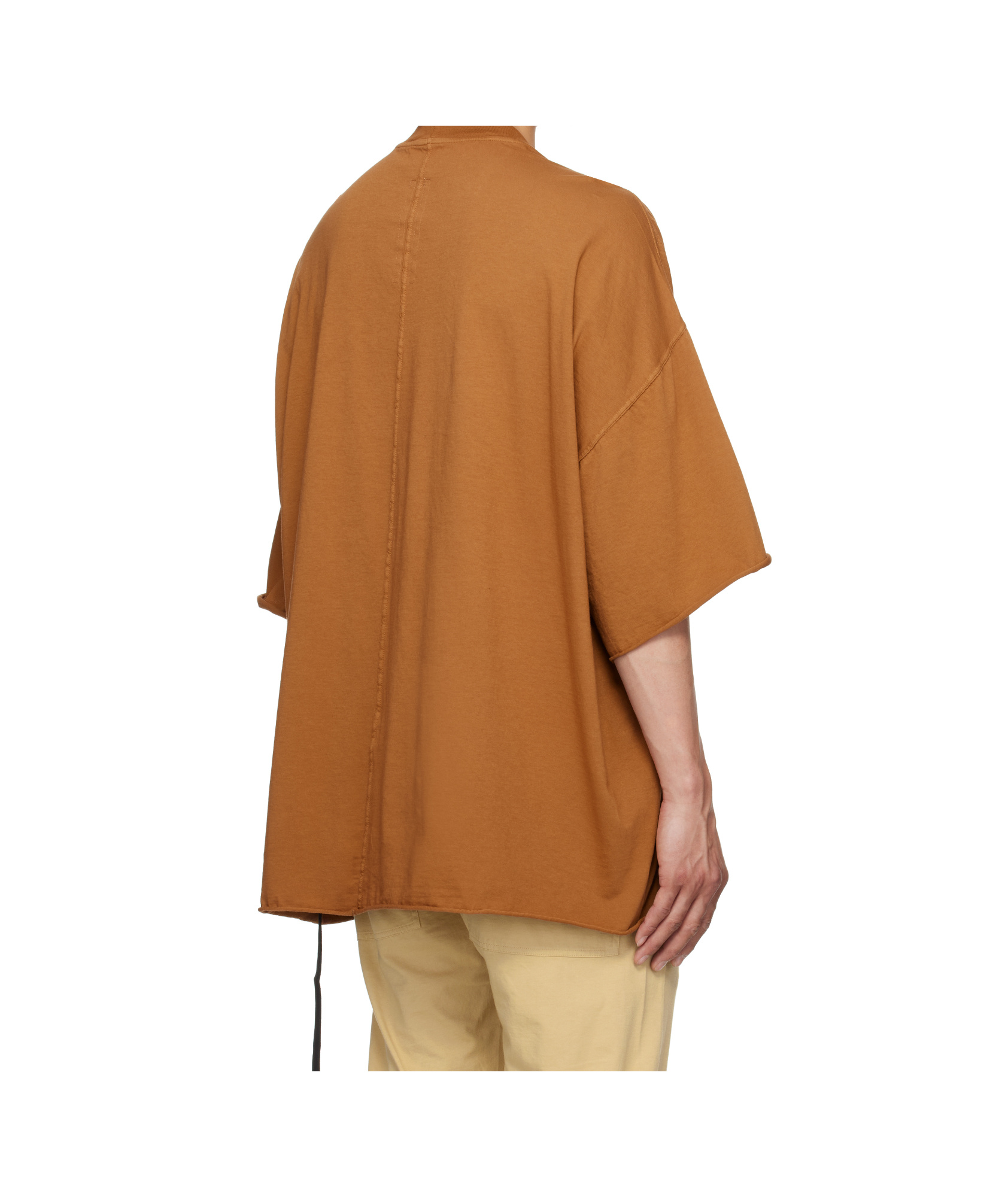Shop Rick Owens Drkshdw Hollywood Tommy T-shirt In Brown