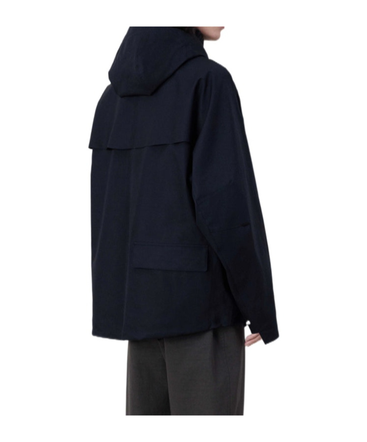 Lemaire Long-sleeved Jacket In Black