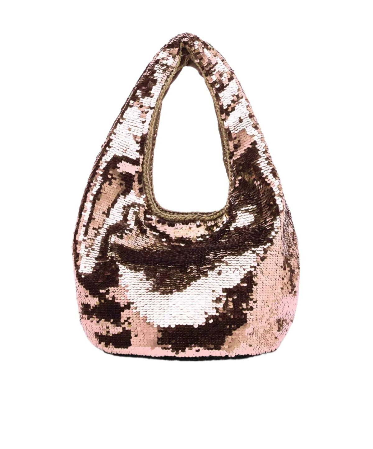 Jw Anderson Mini Sequinned Tote Bag In Bubblegum