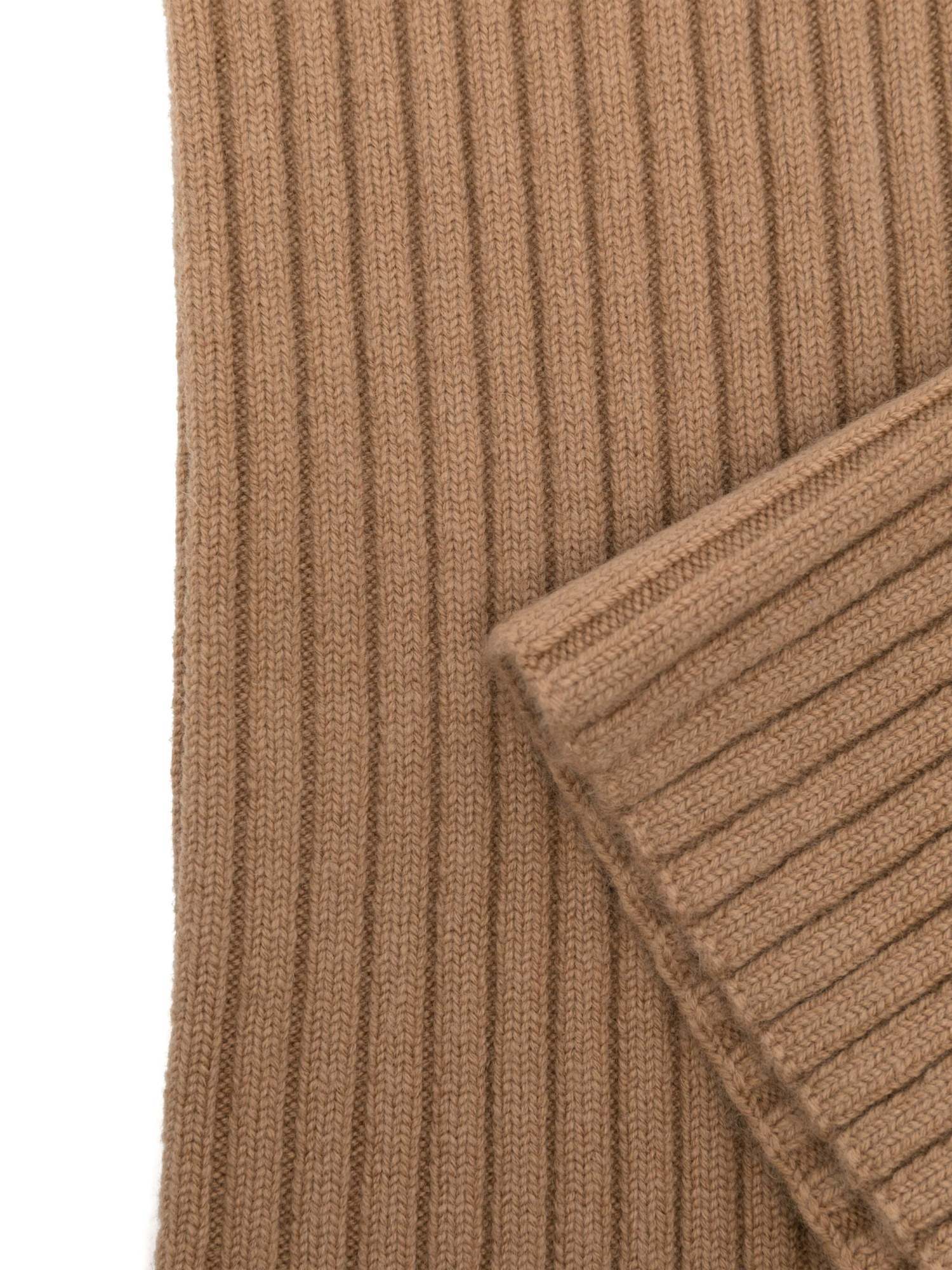 Shop Max Mara Wool Knitted Corset In Brown
