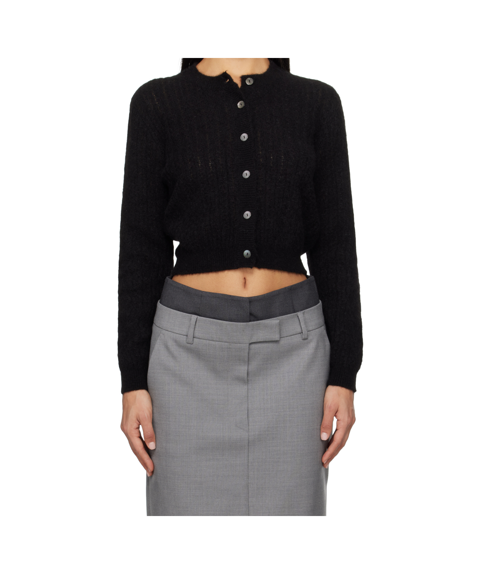 Apc Black Milo Cardigan In Black