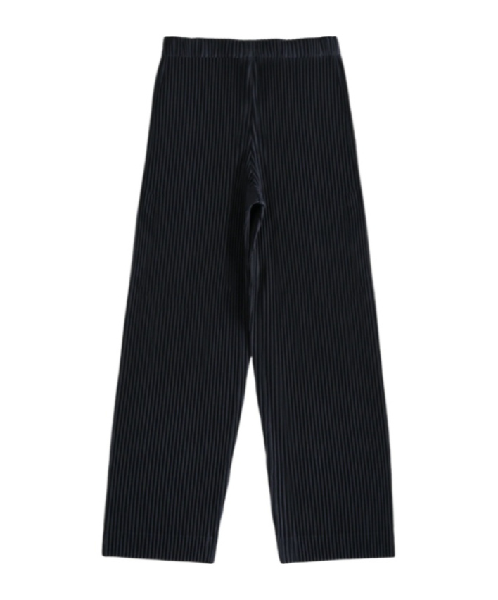 Shop Issey Miyake Monthly Color January Plissé Trousers In Black