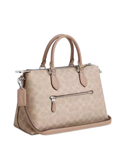 COACH GEORGIA SATCHEL BAG IN SIGNATURE CANVAS