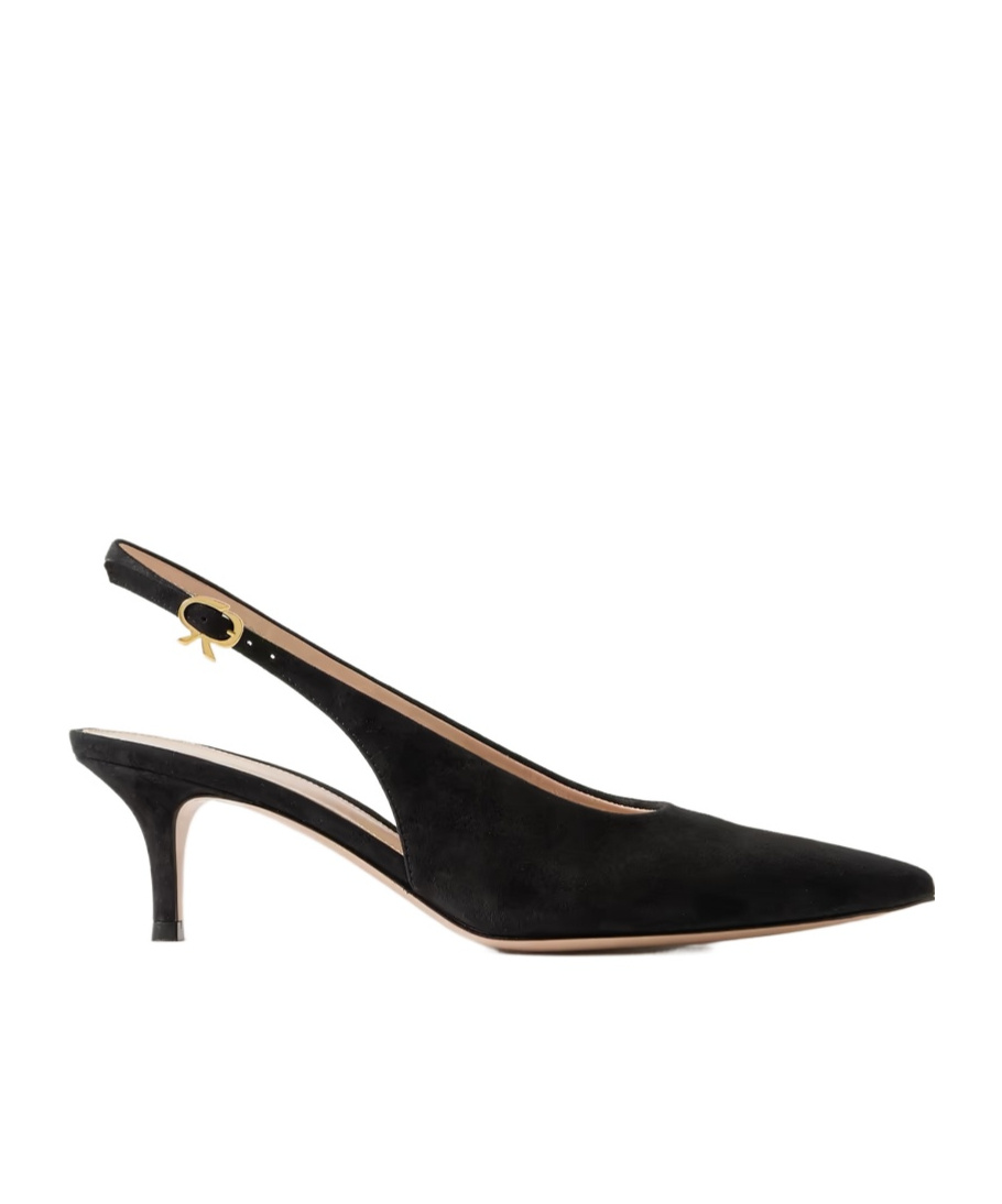 GIANVITO ROSSI POINTED HIGH HEEL SANDALS