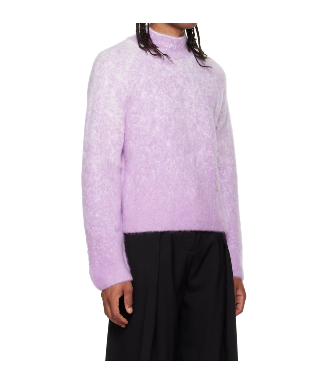Low Classic Purple Gradient Sweater