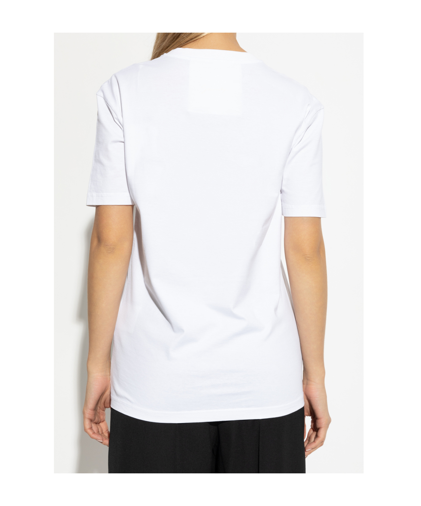 Givenchy 4g Leopard Print T-shirt In White