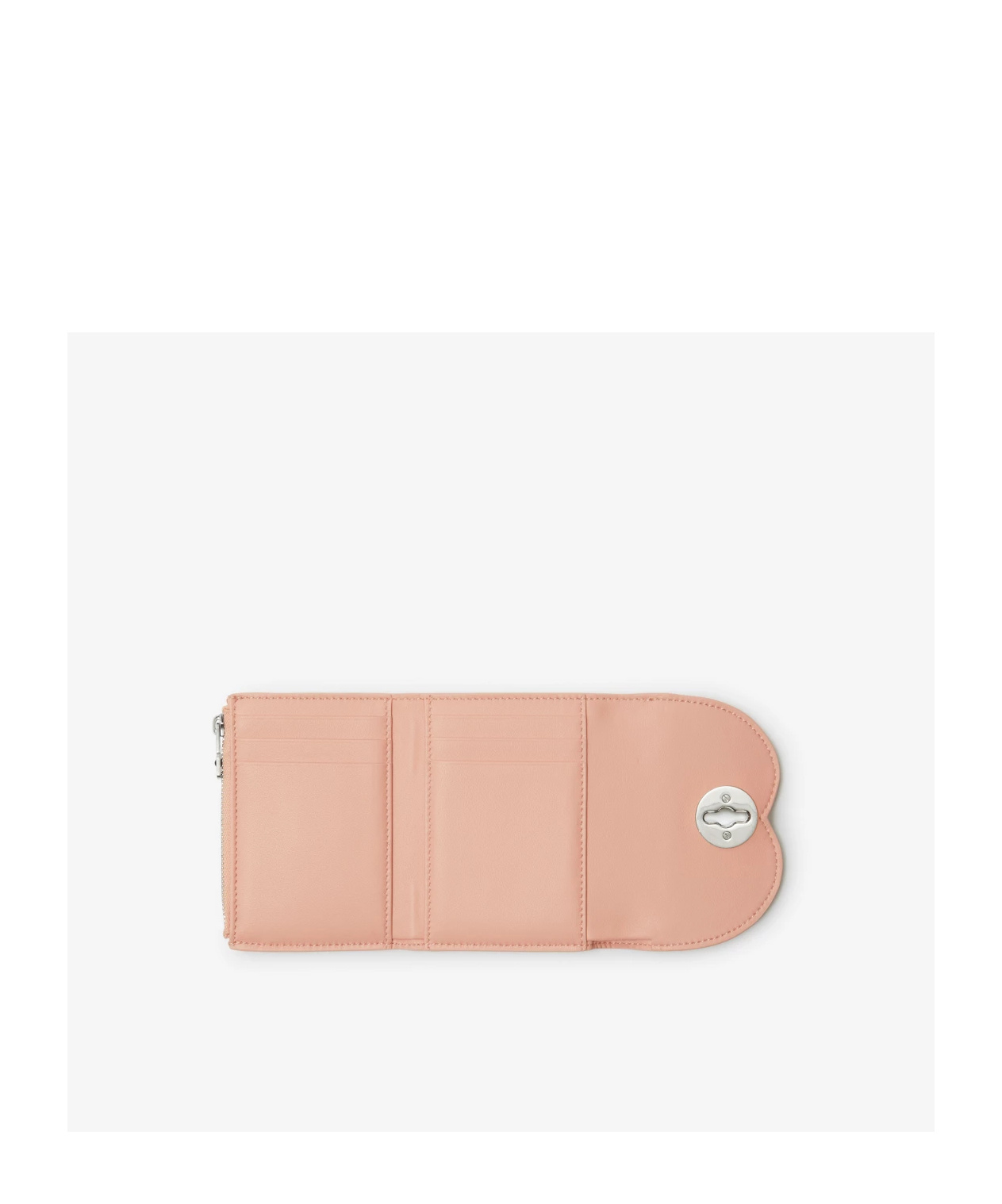 Burberry Chess Continental Wallet In White