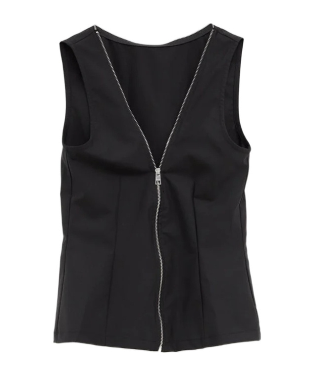 Paloma Wool Fase Zip-up Top In Red