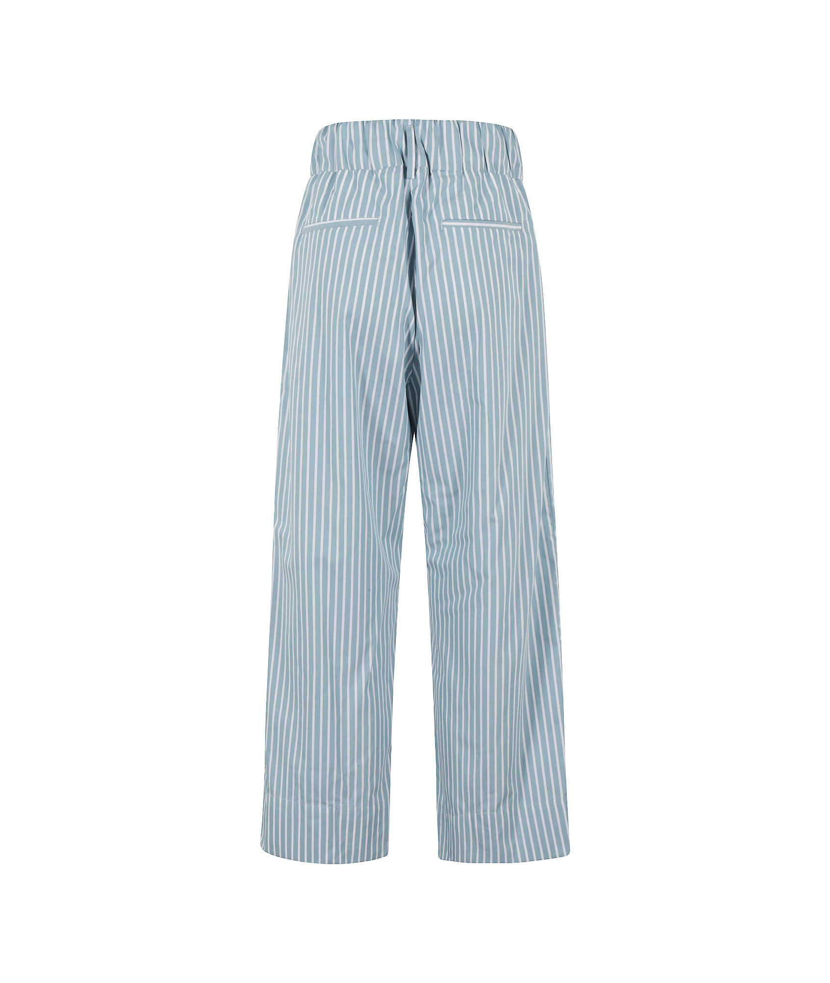 Myths Lightweight Striped Pants With Elasticized Waistband