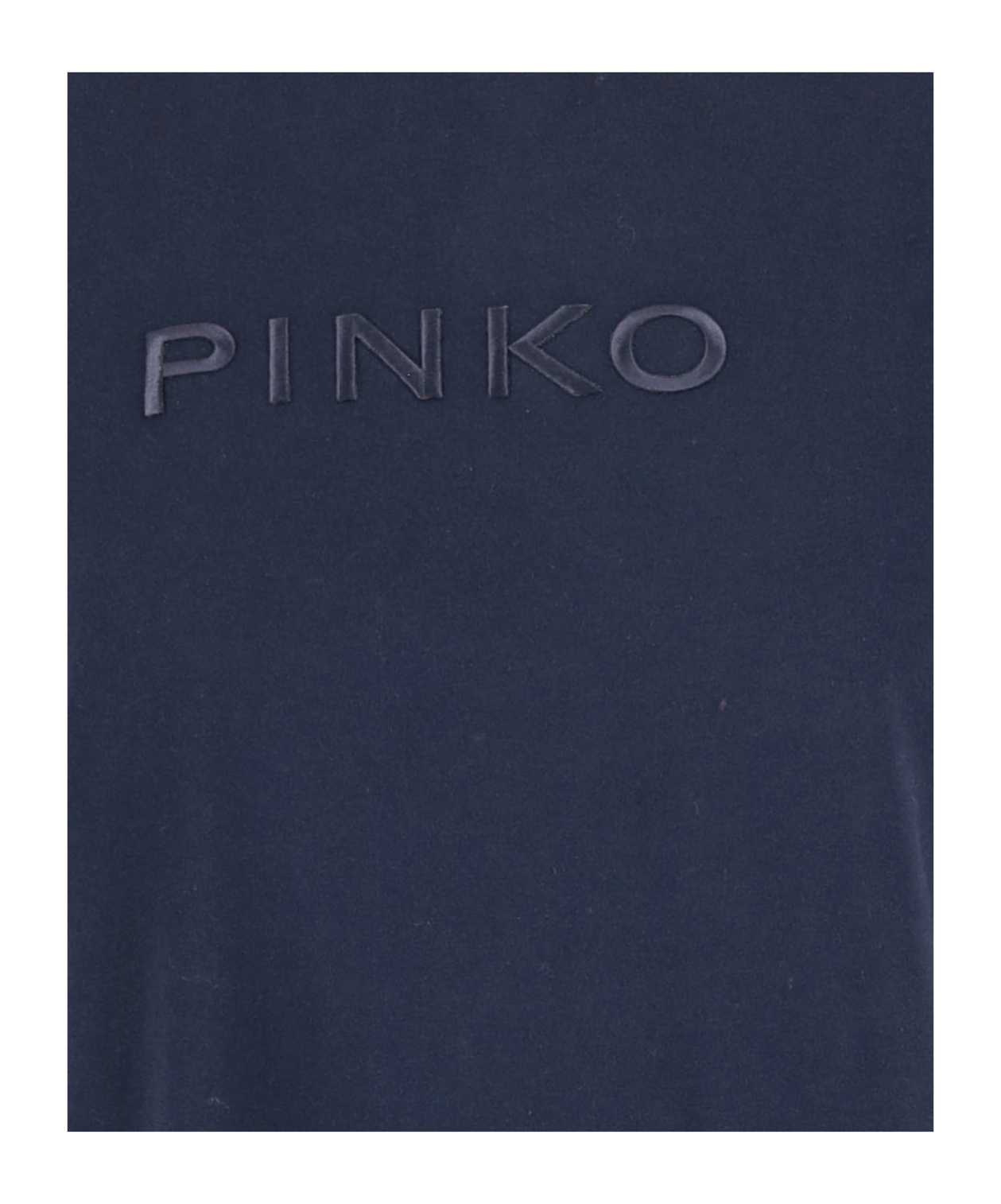 PINKO PINKO LOGO-EMBROIDERED CREWNECK T-SHIRT