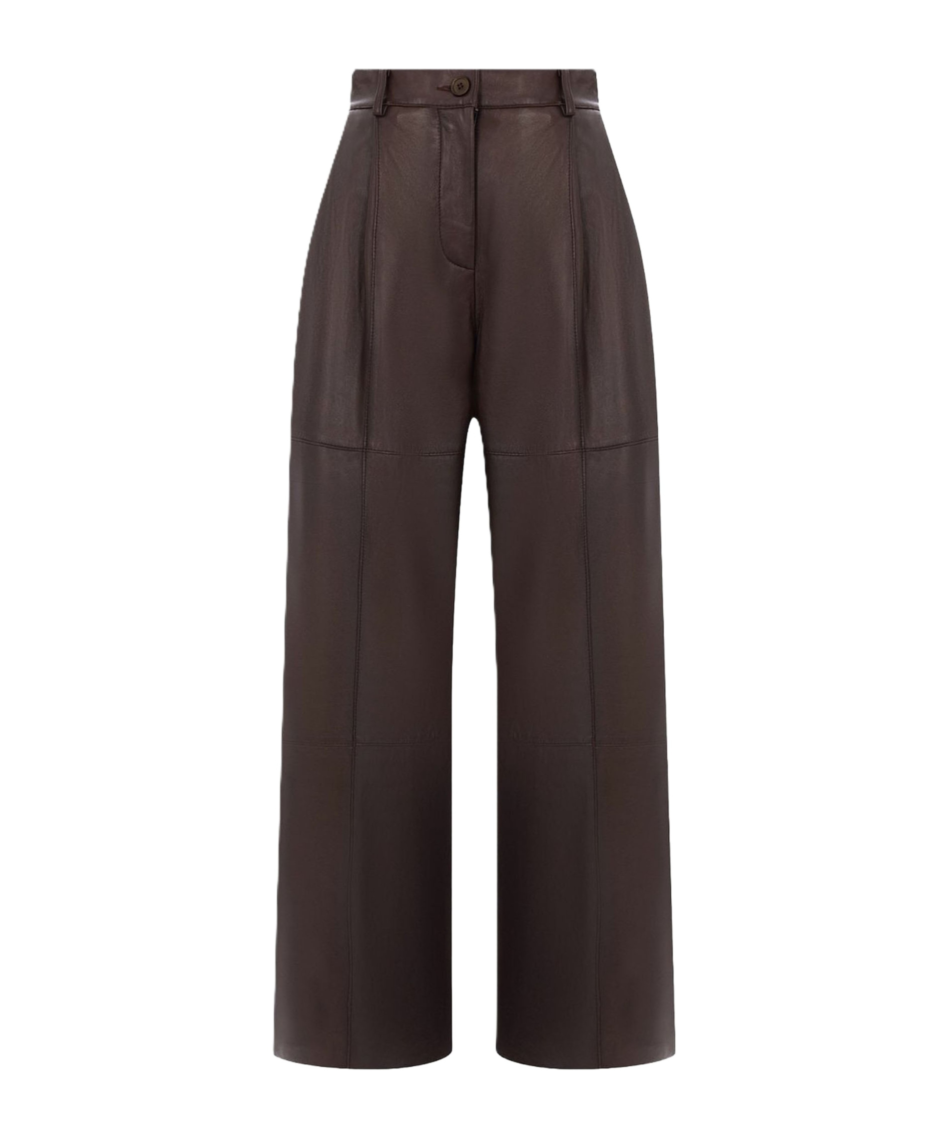 P.a.r.o.s.h Belt Loop Casual Pants In Black