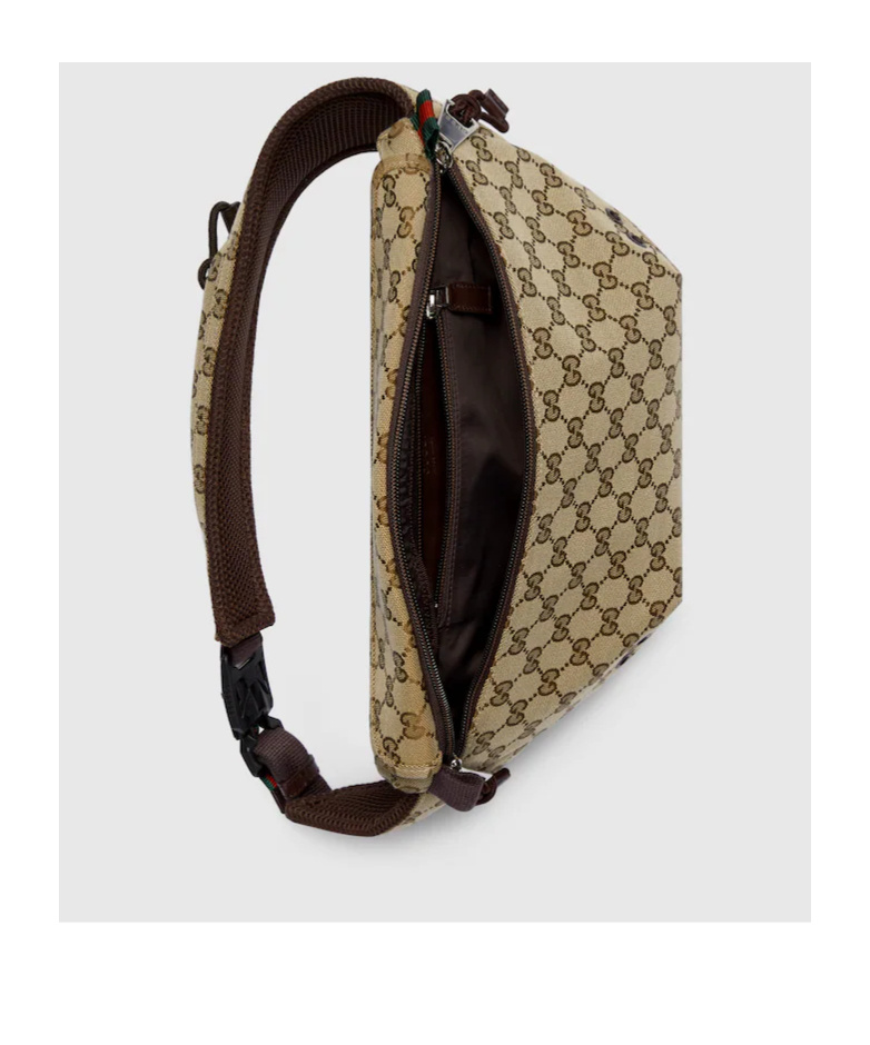 Gucci Gg Small Waist Pack In Nude