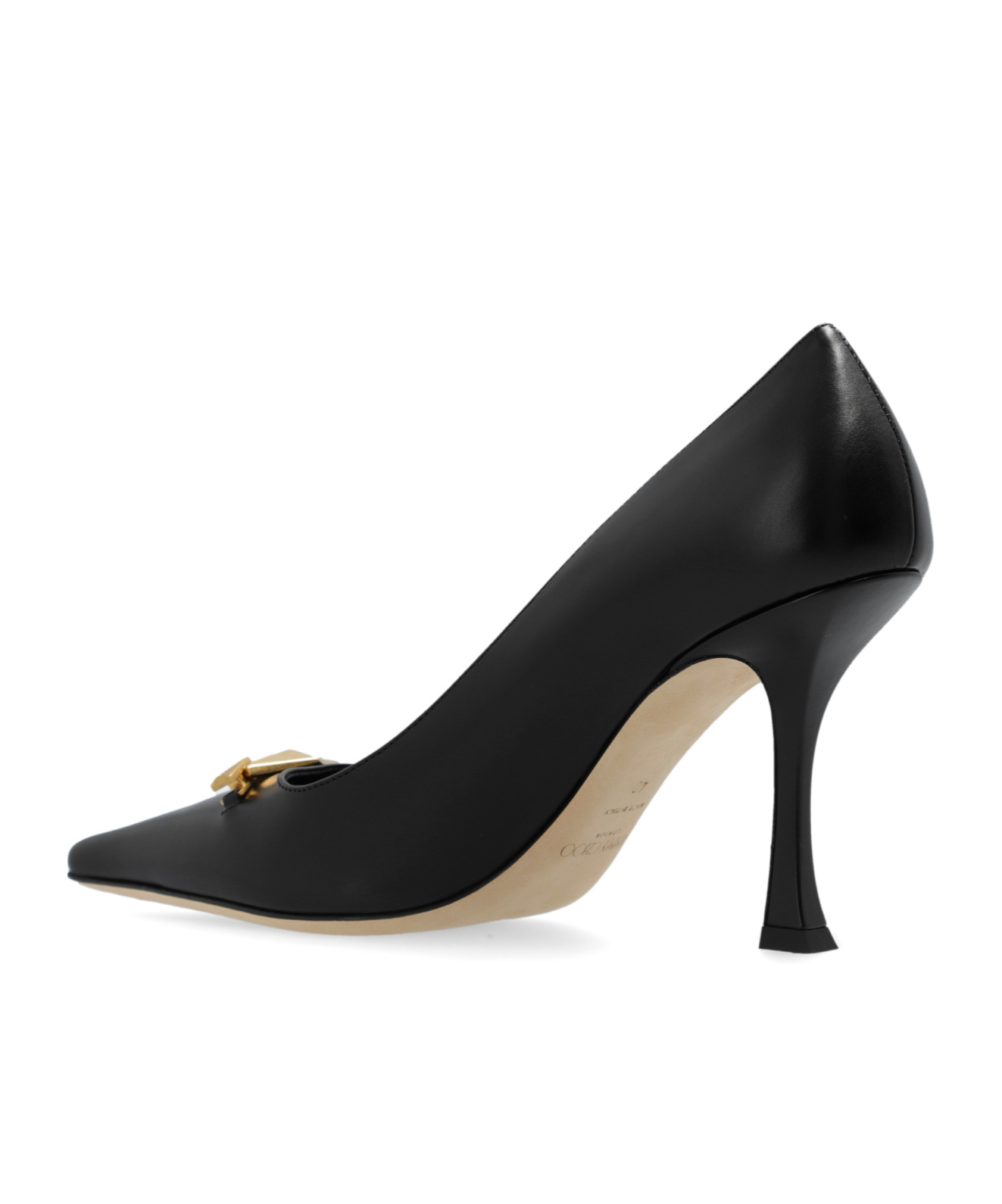 Jimmy Choo 'ryker Diamond Detail Dã© In Black