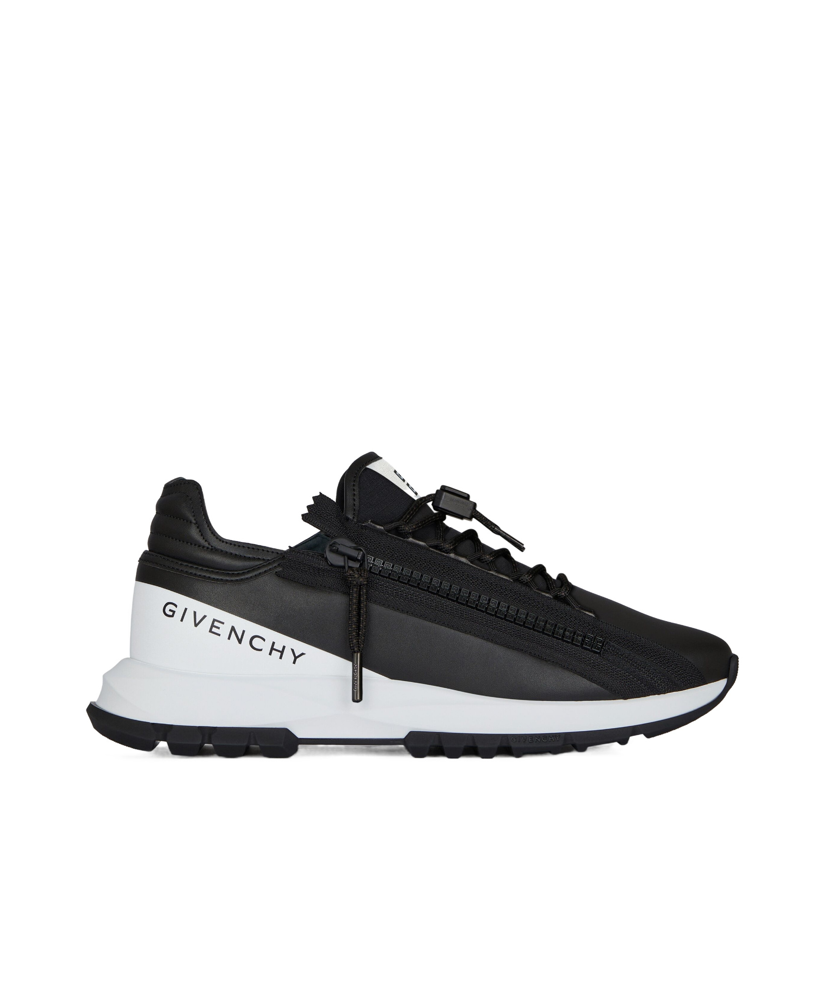 Shop Givenchy Spectre Runner Sneakers In Synthetic Leather In Black