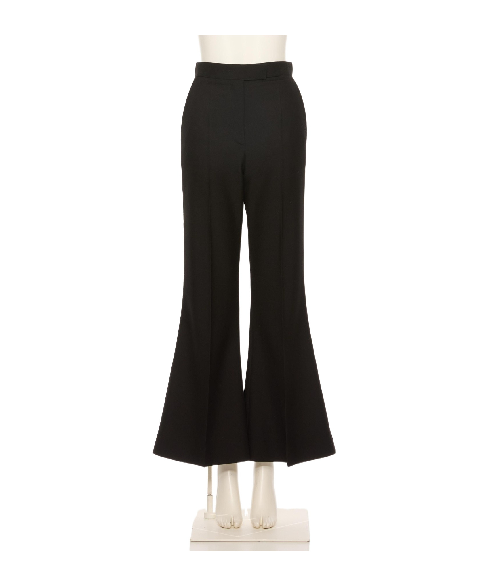 Valentino Flared Casual Pants In Black