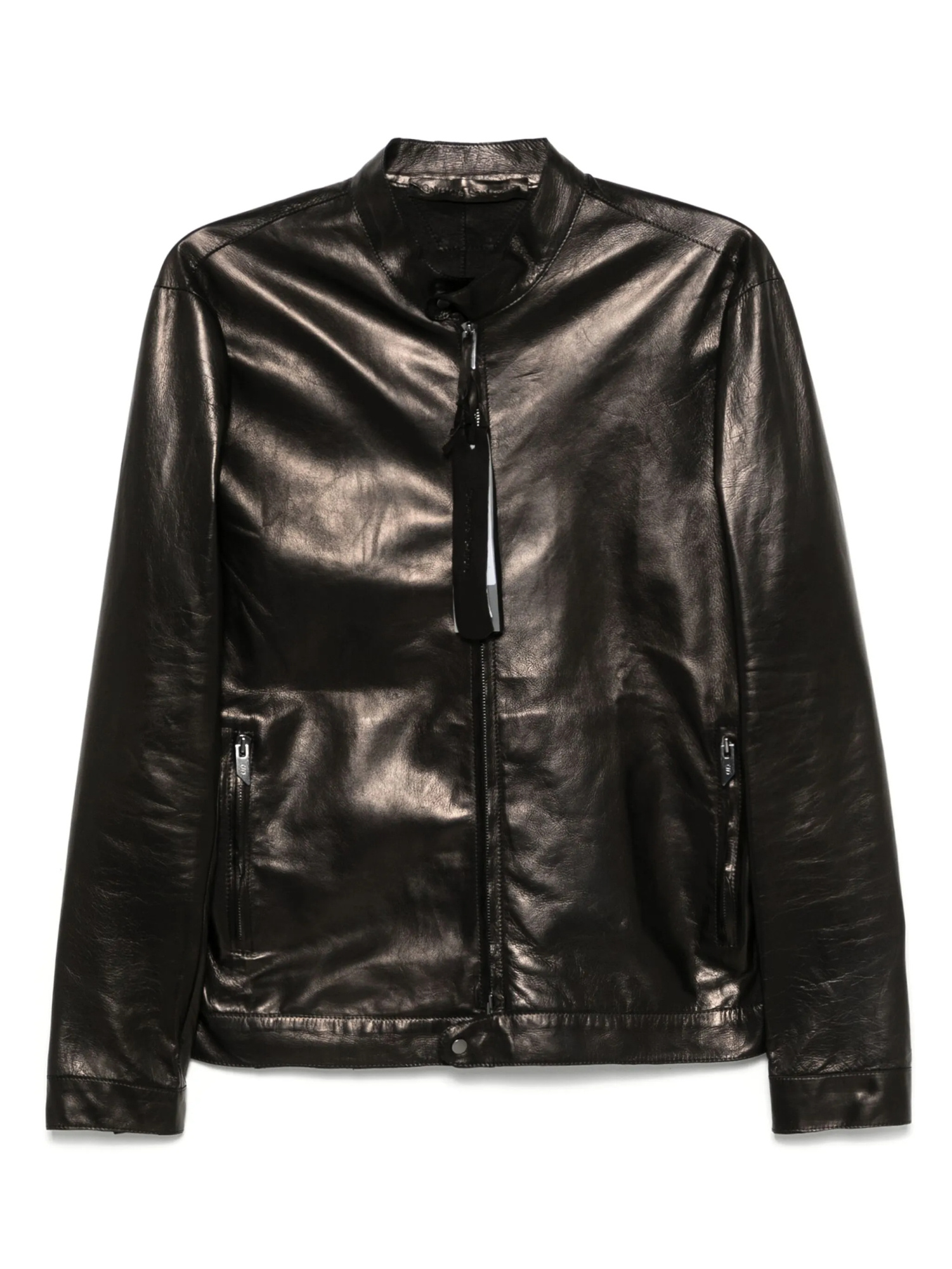 Salvatore Santoro Klassische Lederjacke