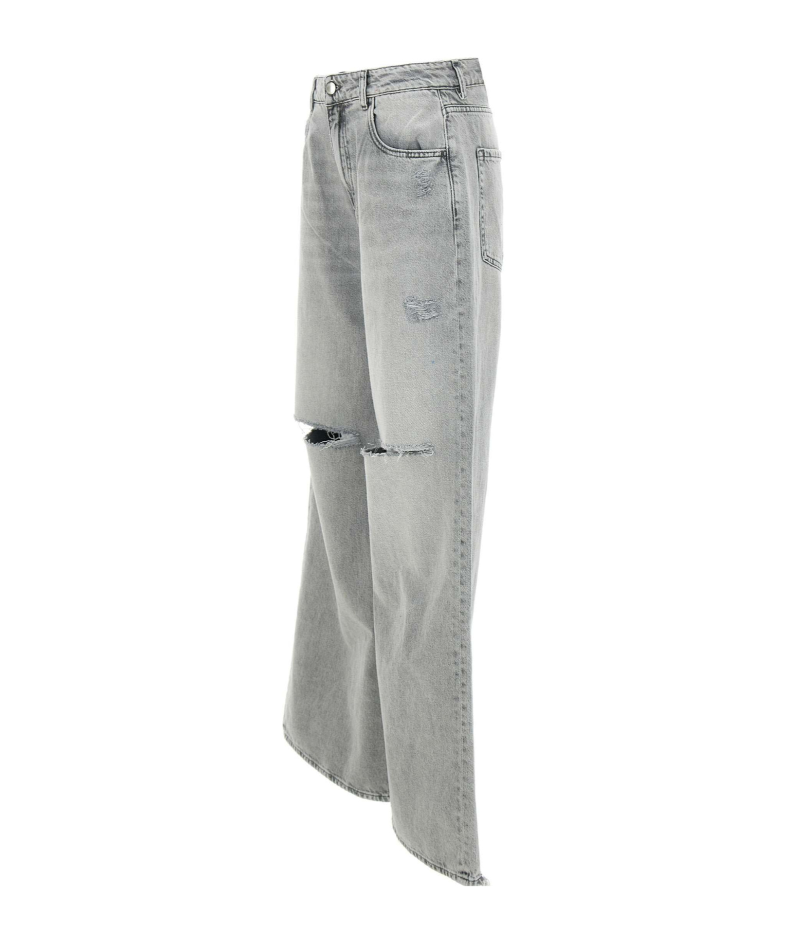 Icon Denim Debby Stone Washed Wide Leg Jeans
