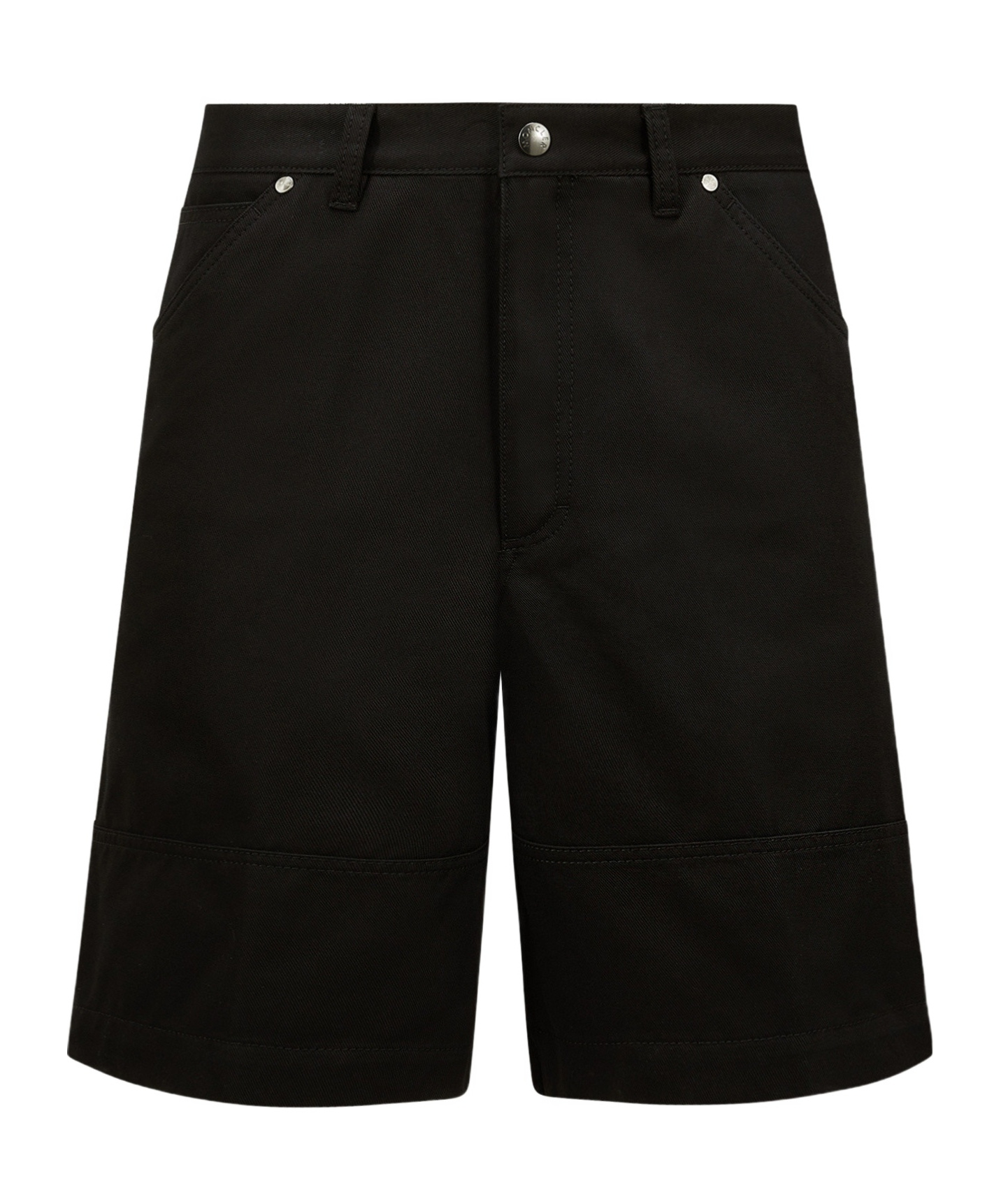 Moncler Archive Logo Shorts In Black