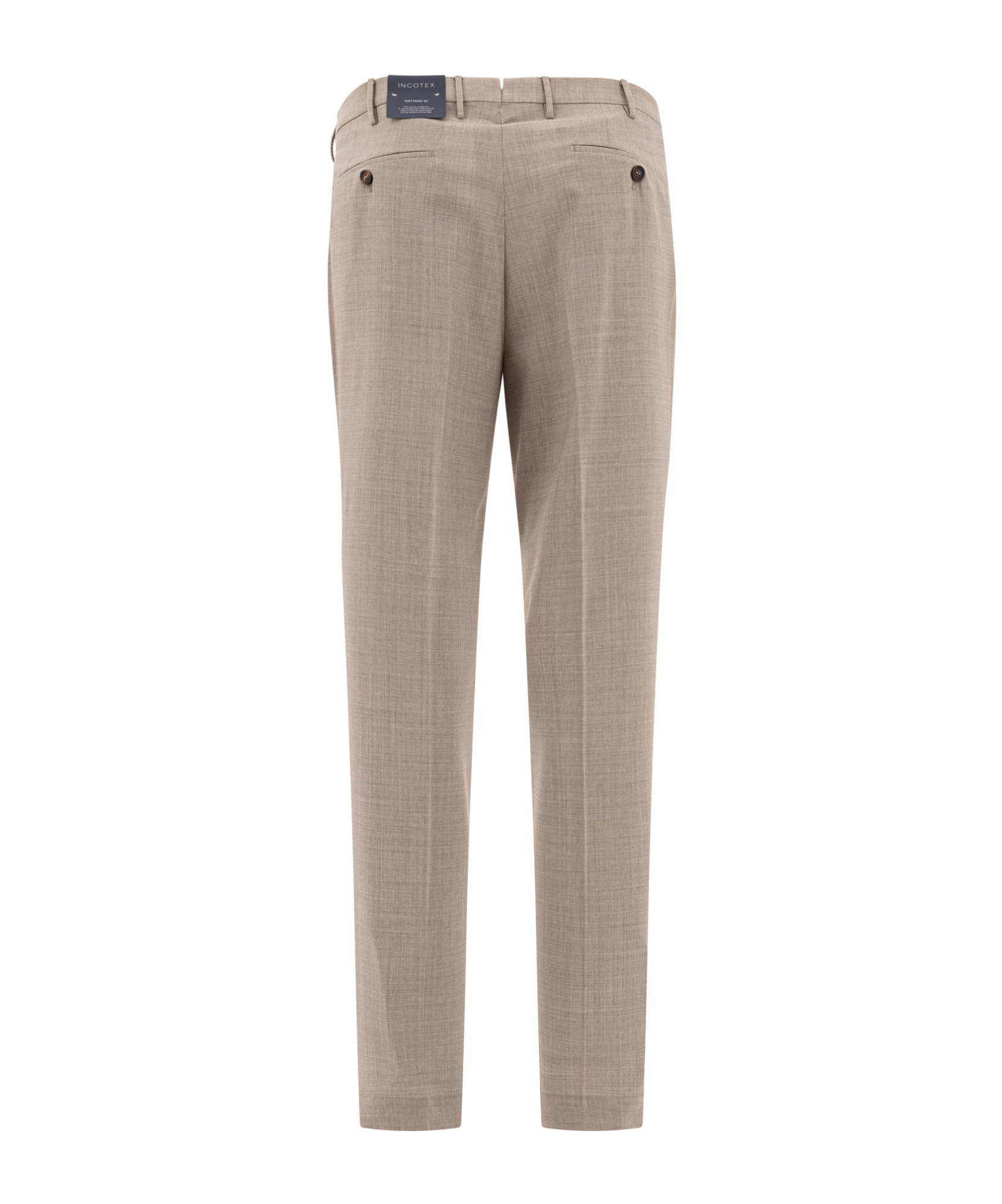 Incotex Belt-loop Casual Pants In Nude
