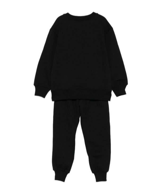 Moschino Logo-print Tracksuit In Black
