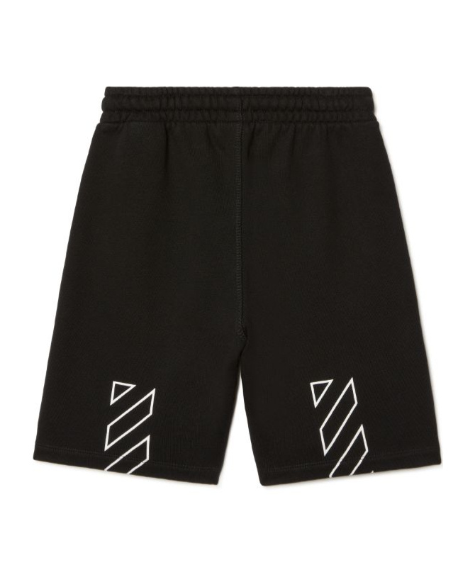 Off-white Bookish Shorts In Black