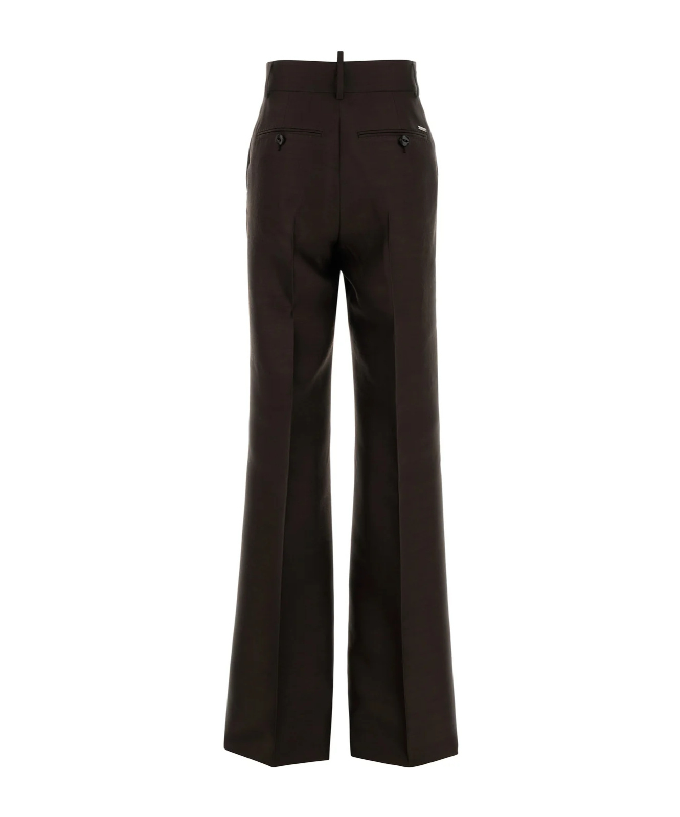 Dsquared2 Wool Blend Pant In Brown