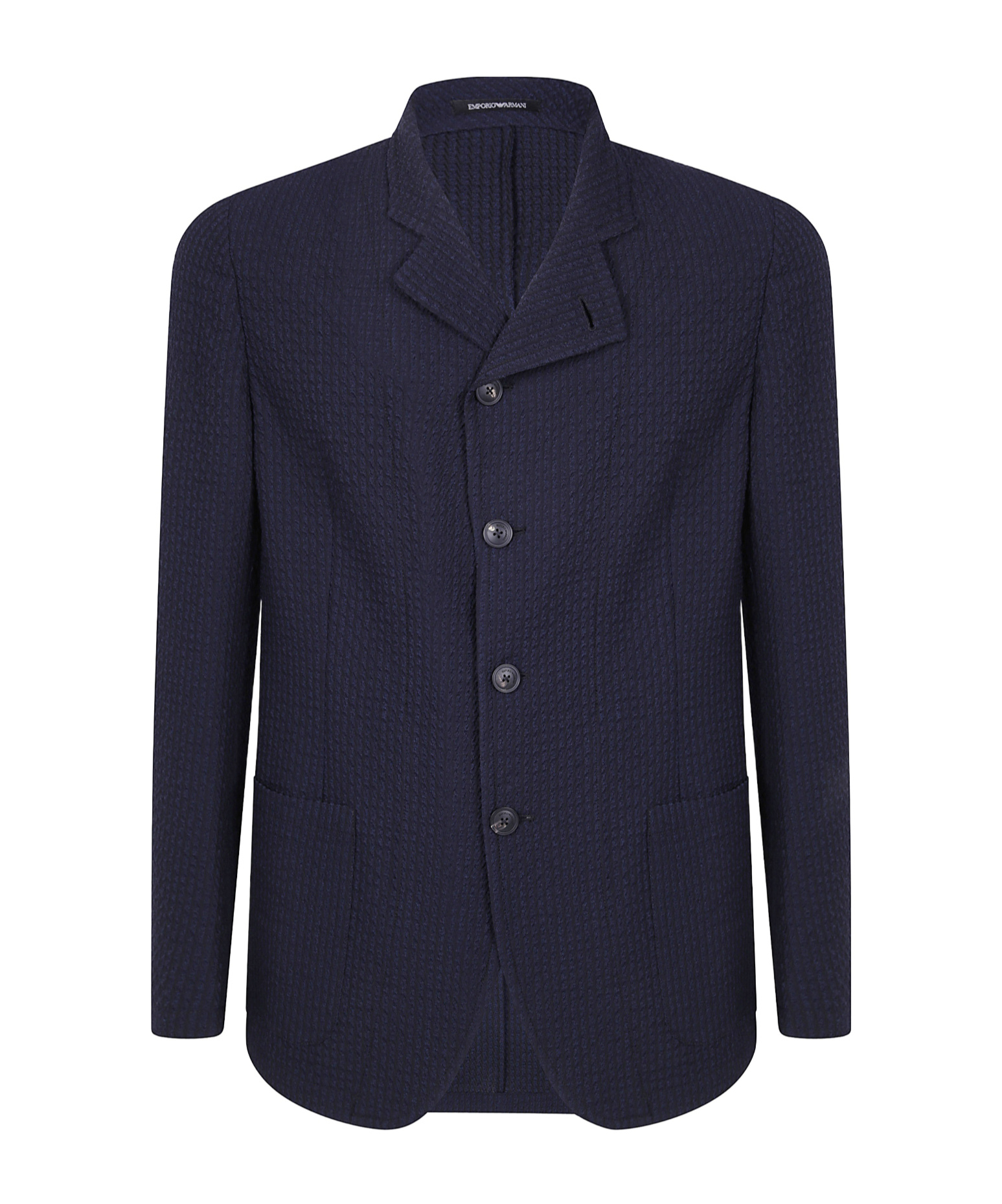 Emporio Armani Split Jacket Clothing In Black
