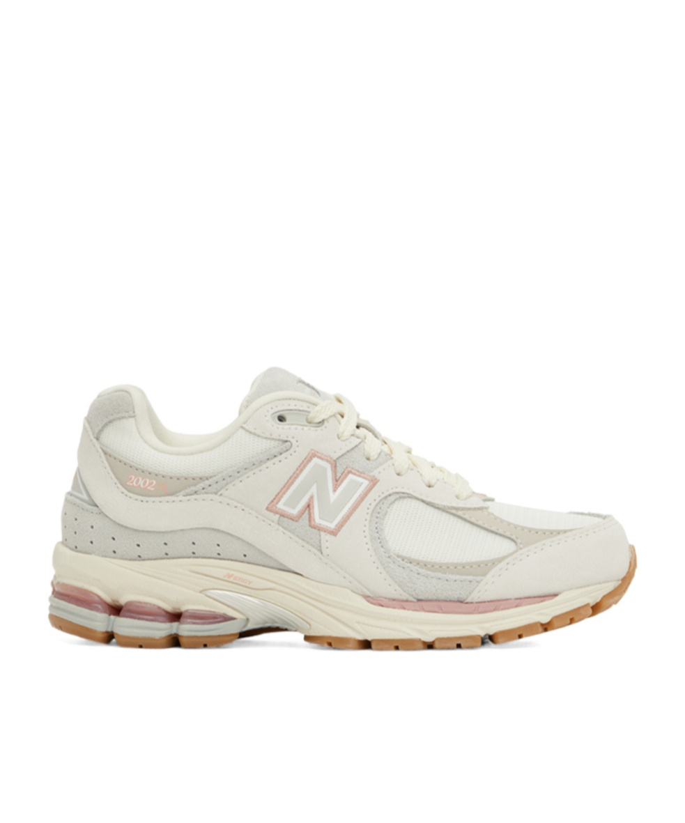 Shop New Balance Round-head Sneakers In White