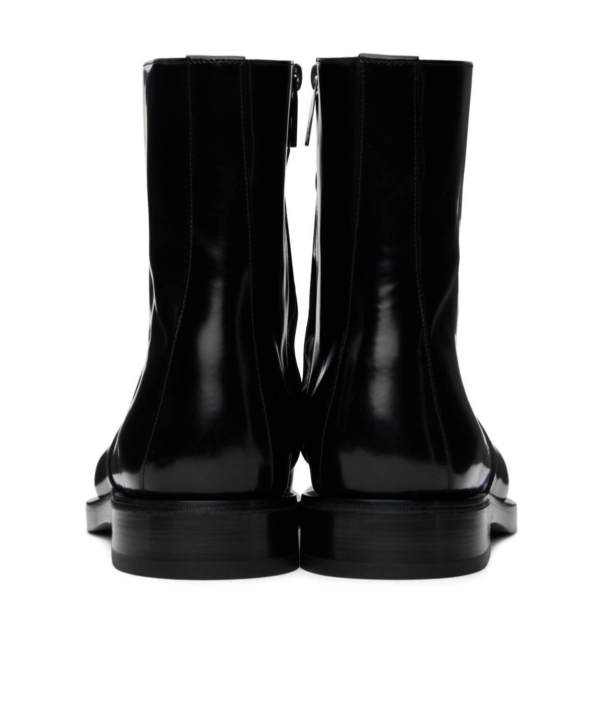 Ferragamo Ankle Chelsea Boots In Black