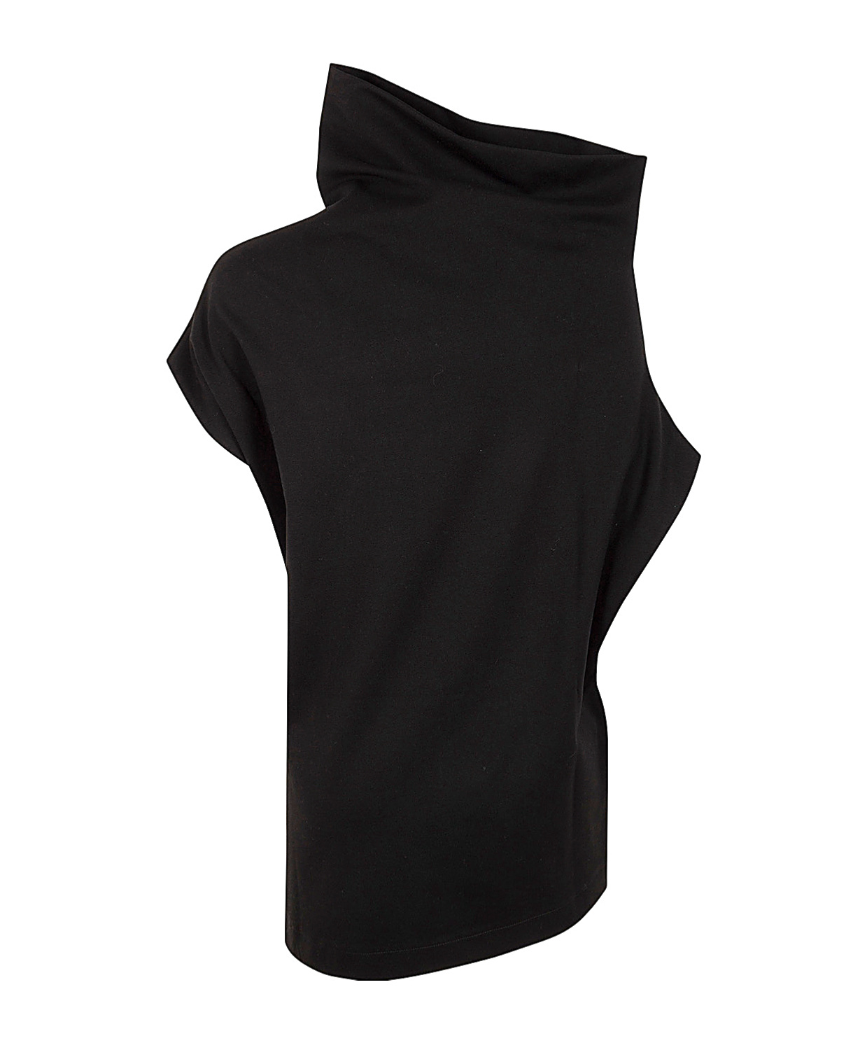 FABIANA FILIPPI FABIANA FILIPPI SHORT SLEEVED ASYMMETRIC TOP