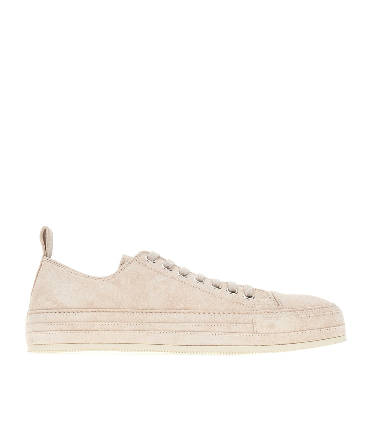 Ann Demeulemeester Gert Leather Low-top Sneakers In Nude
