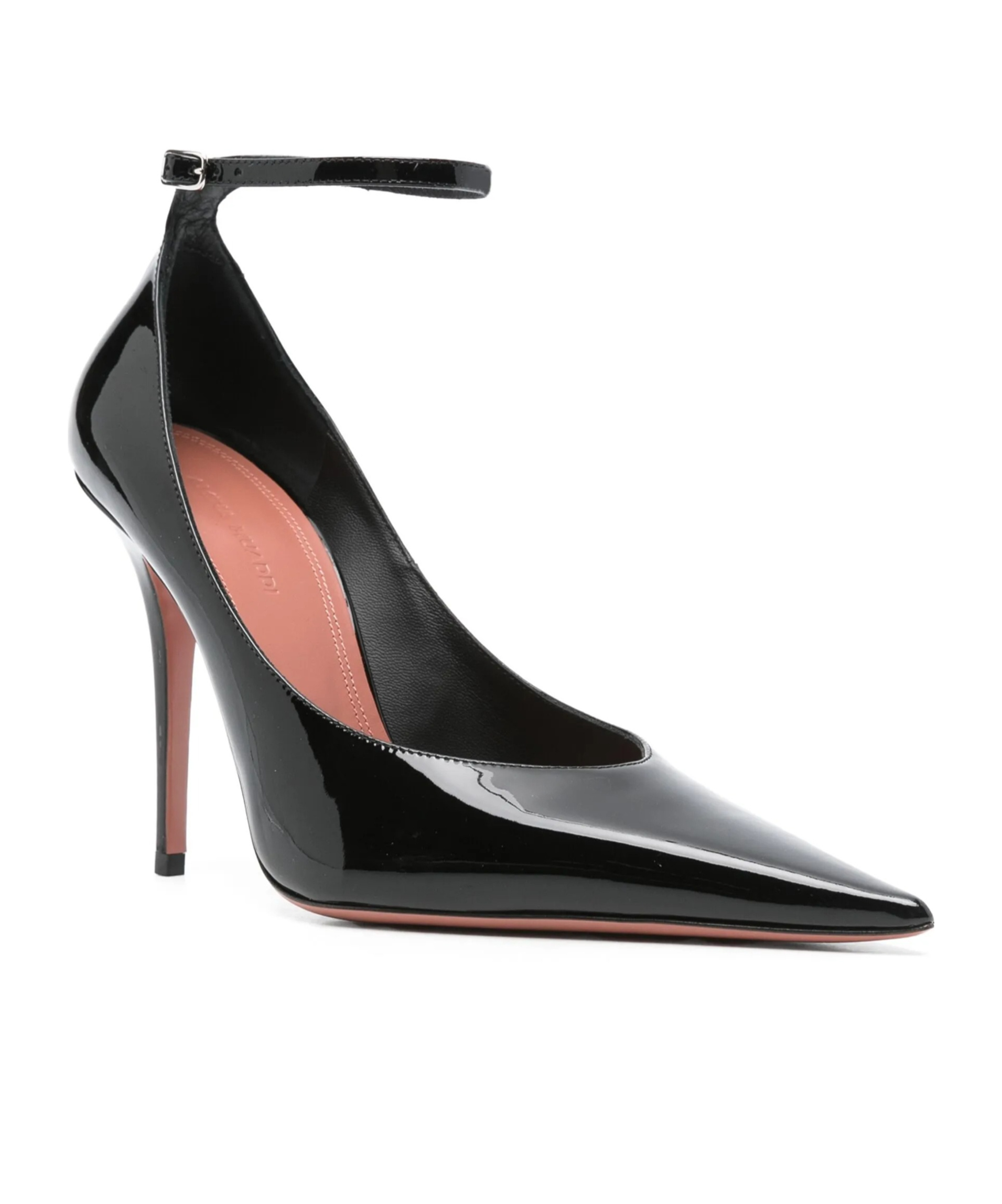 Amina Muaddi Pointed High Heels In Black
