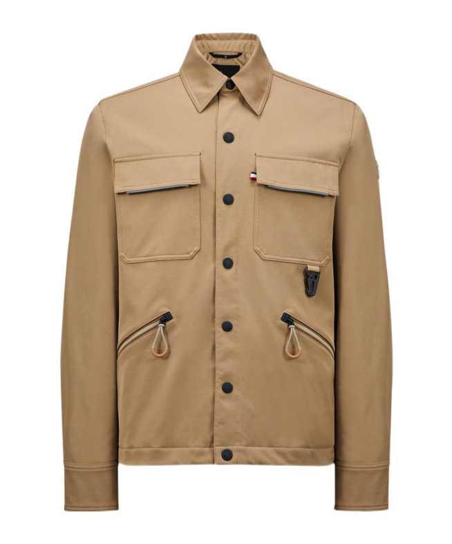 Moncler Veste-chemise Vadret In Green