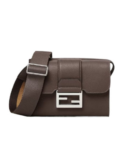 Fendi Dark Brown Leather Bag