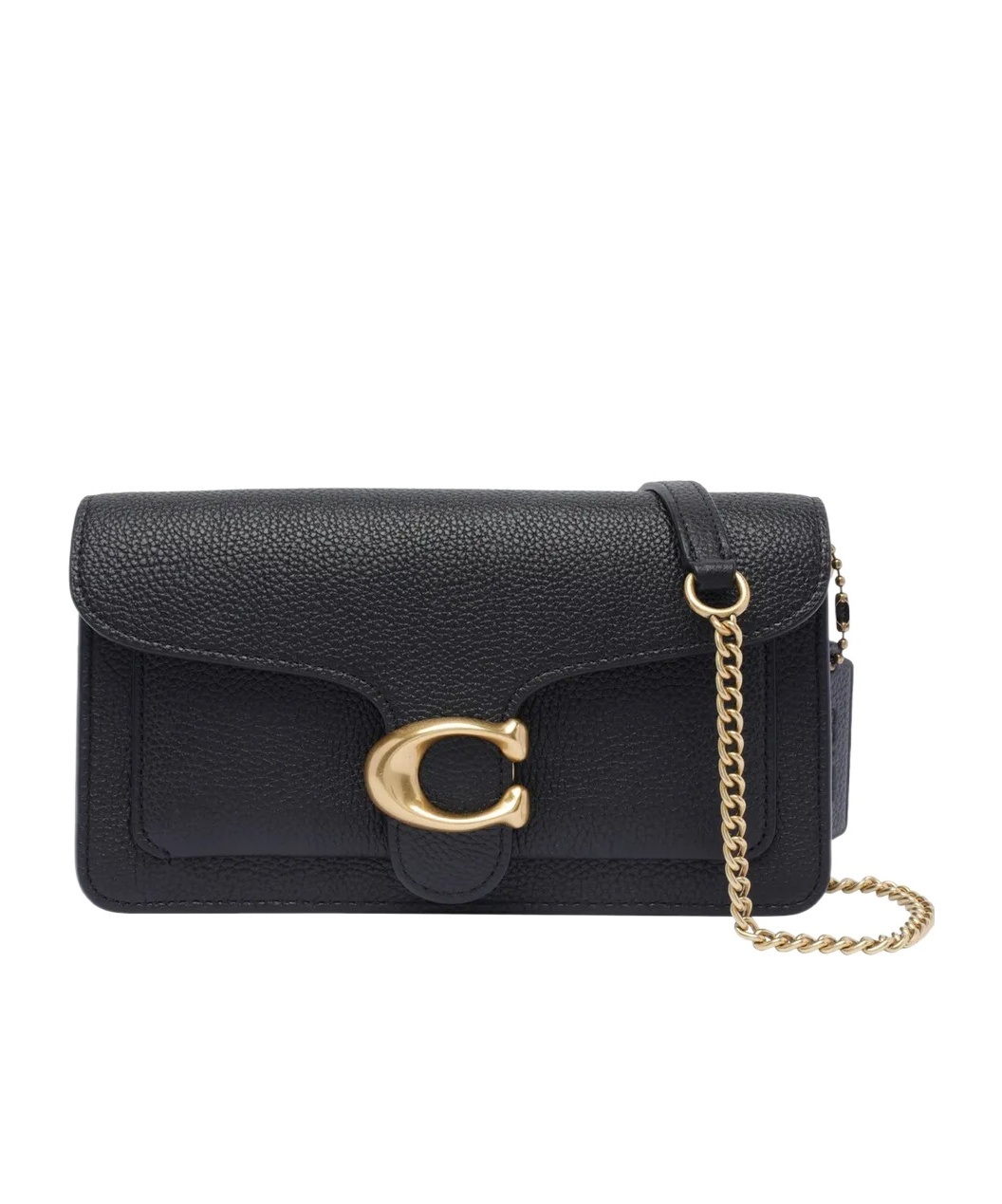 Coach Flip Shoulder Bag In Black