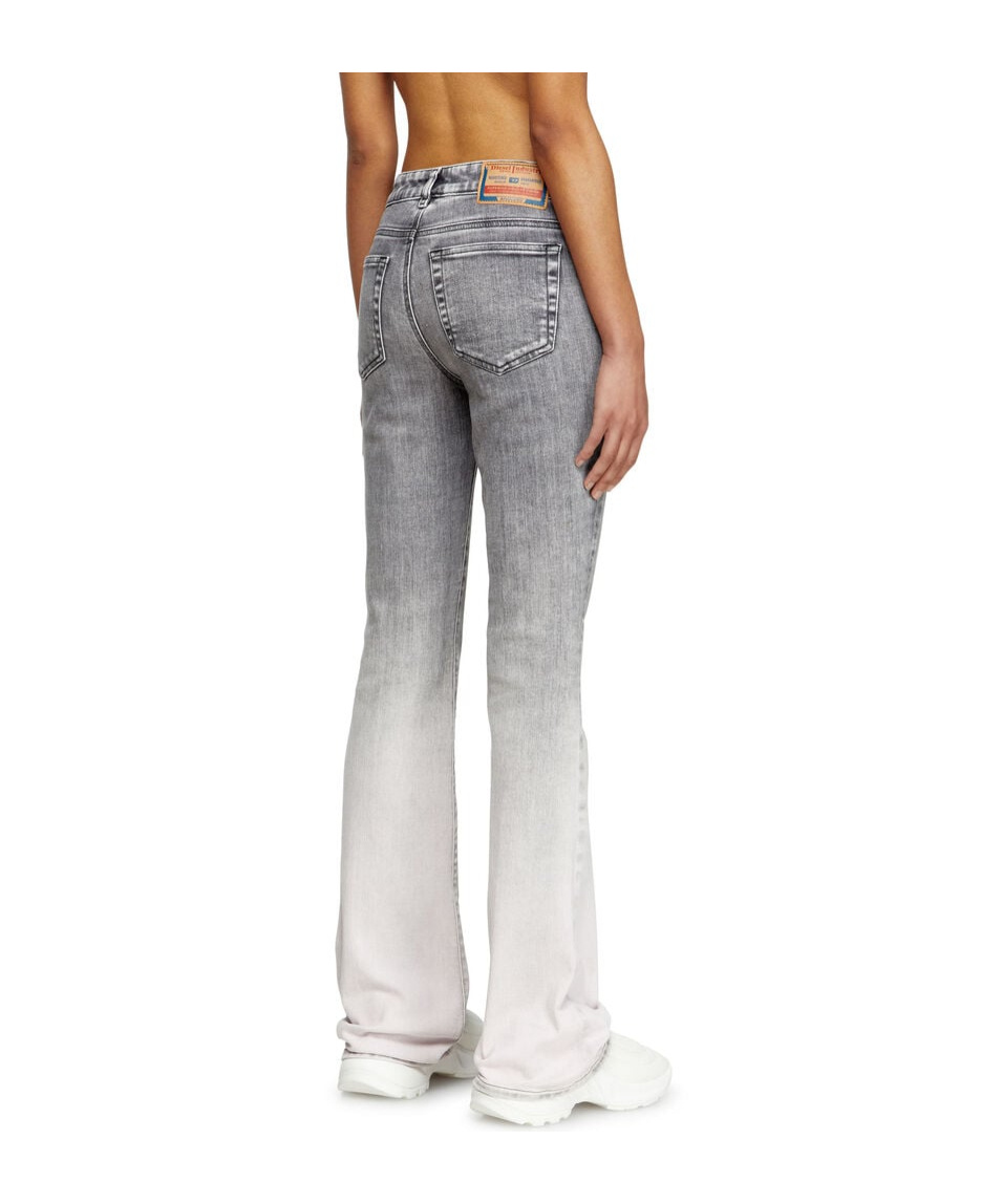 Diesel 1969 D-ebbey Bootcut Jeans In Light Gray