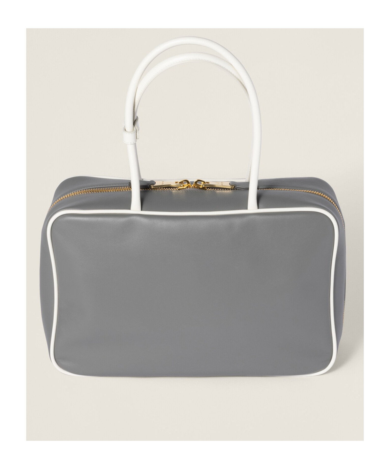 Miu Miu Beau Handbag In Gray