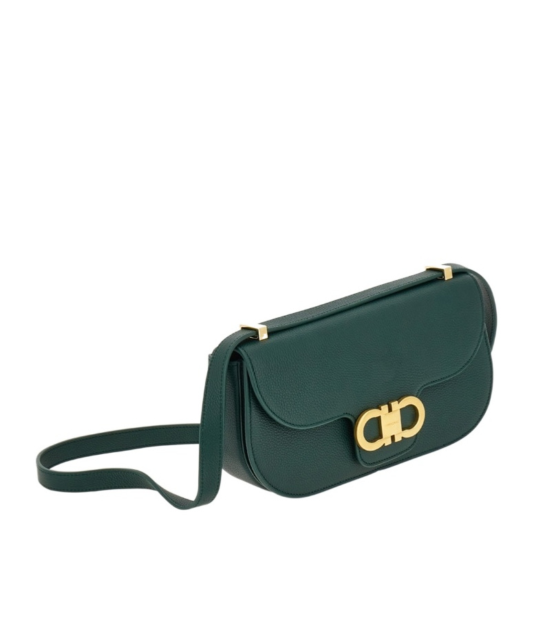 Ferragamo Double Gancini Mini Crossbody Bag