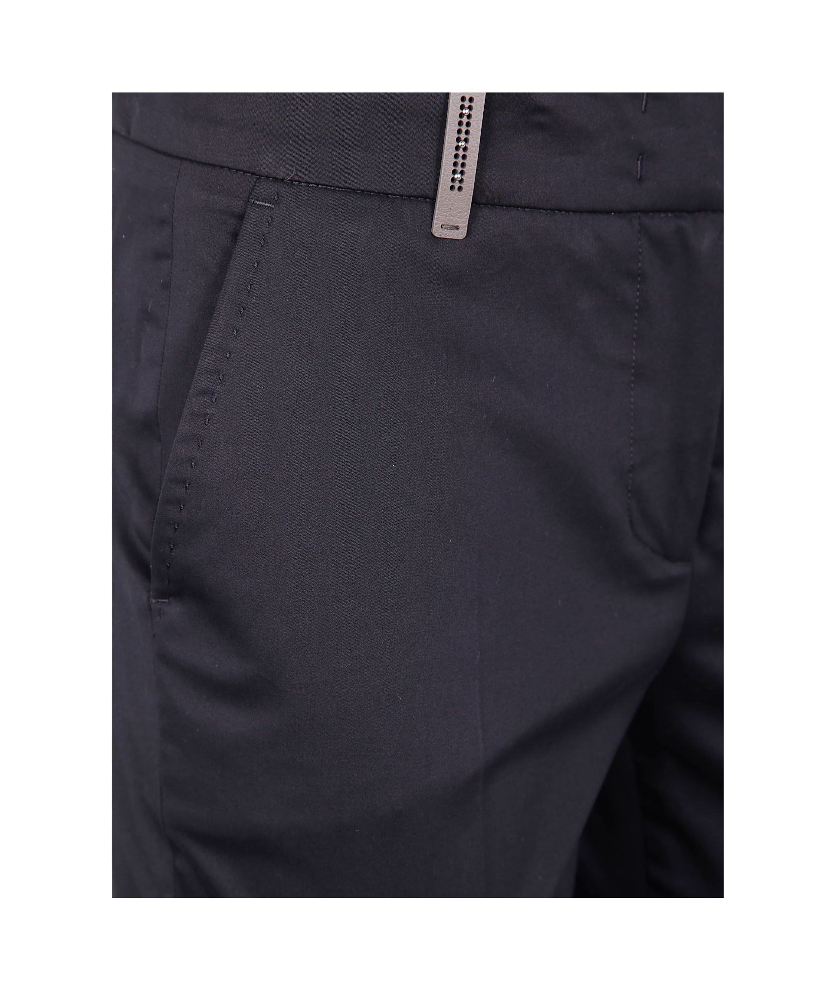 Peserico Slim-cut Trousers In Black