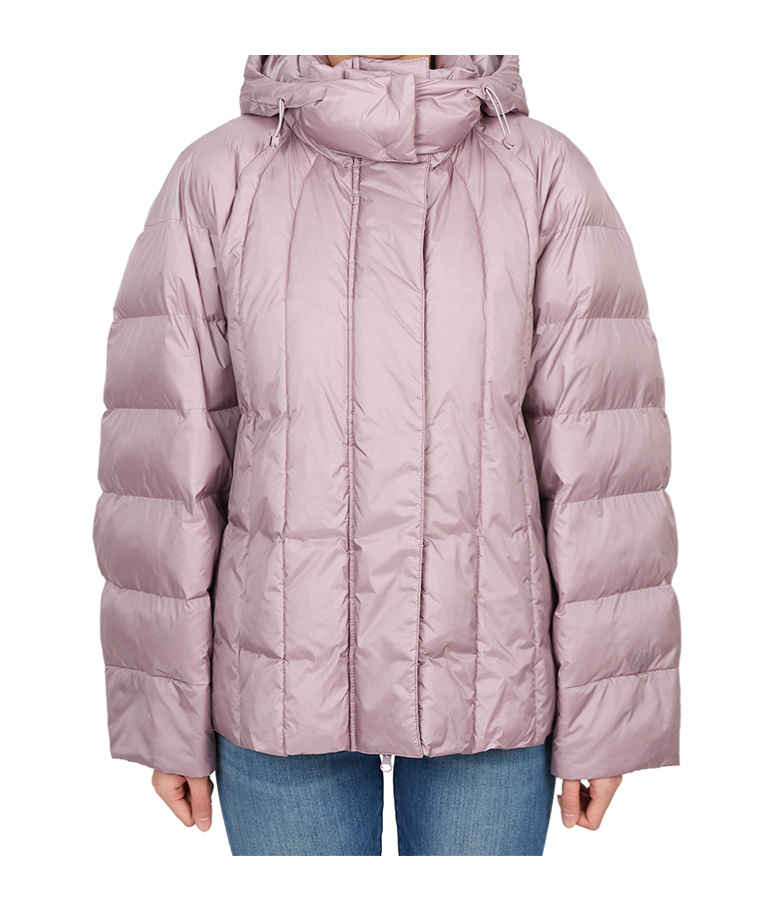 Max Mara Long Sleeve Cotton Coat In Pink