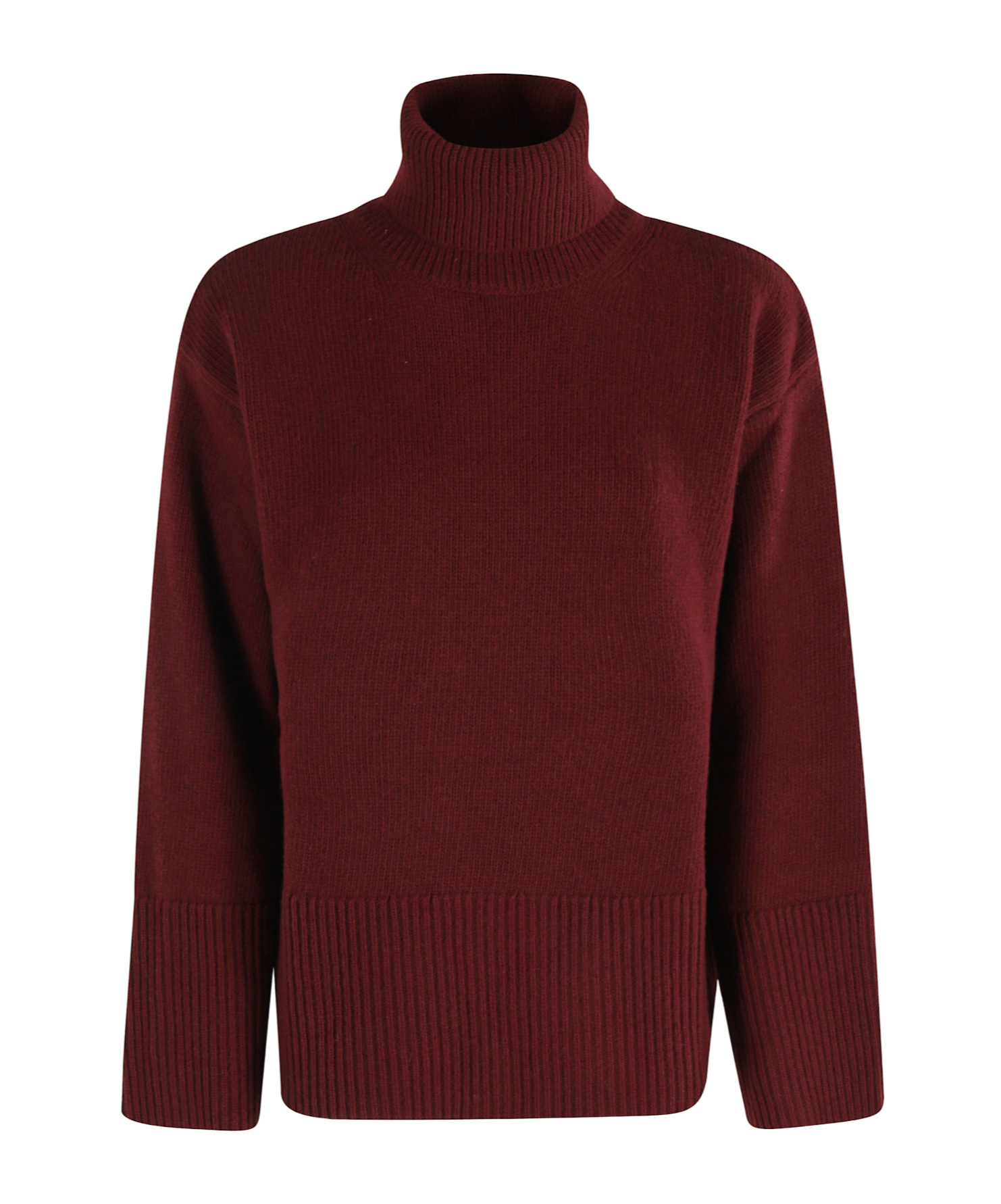 Woolrich Supergeelong Turtleneck In Burgundy