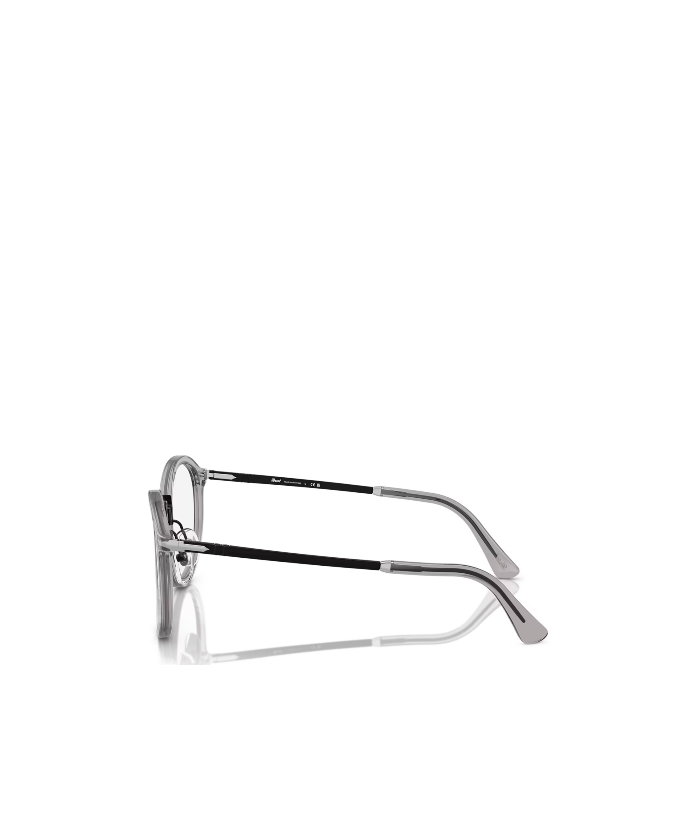 Persol Round-frame Glasses In Gray